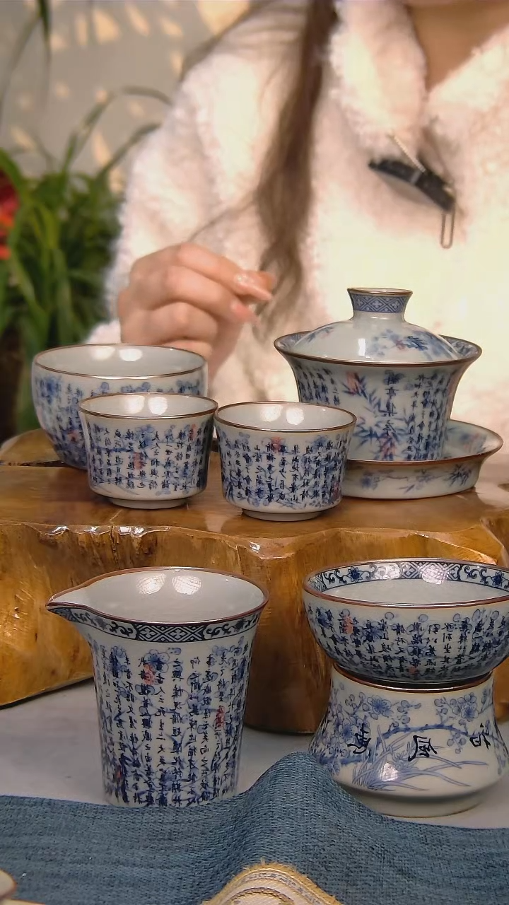 【闪购商品】简装家用款6件套 陶瓷家用茶具系列