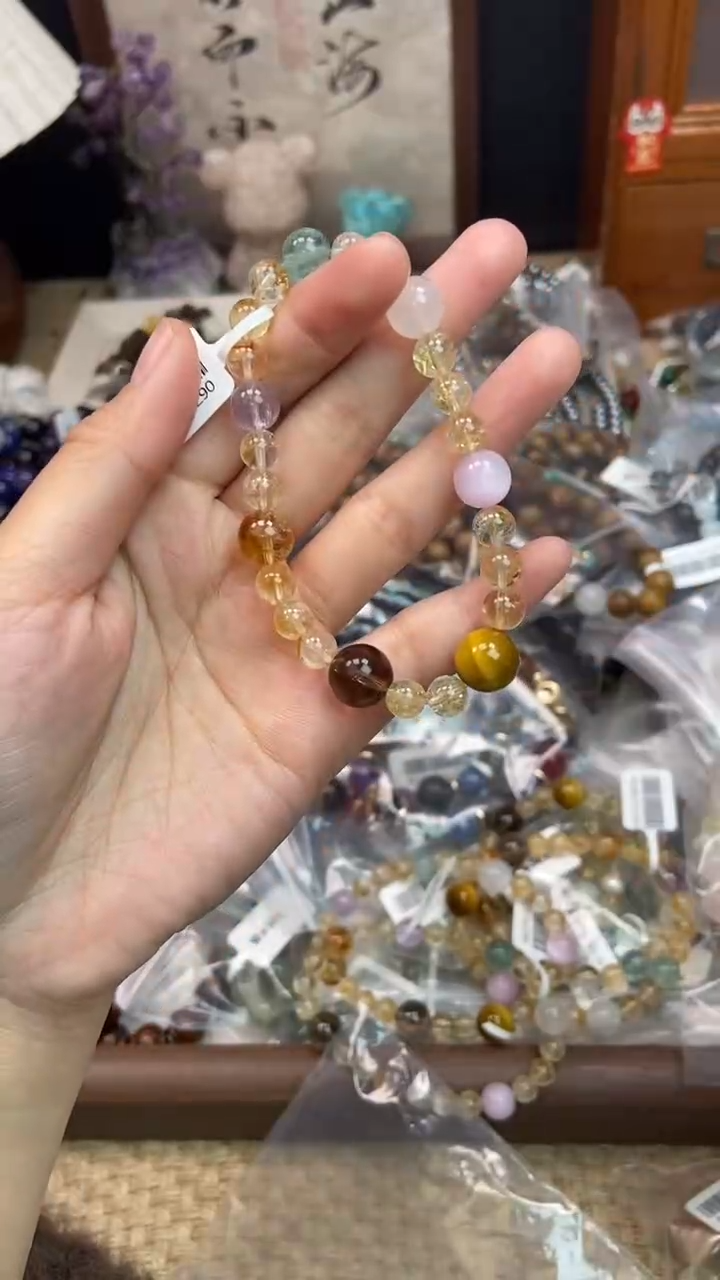 未镶嵌手链水晶453