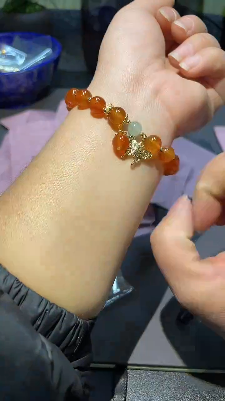 【闪购商品】水晶手链合金开播浮力012