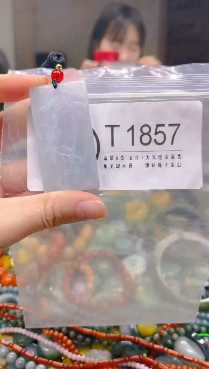 翡翠未镶嵌颈饰/T/翡翠A货一图一物