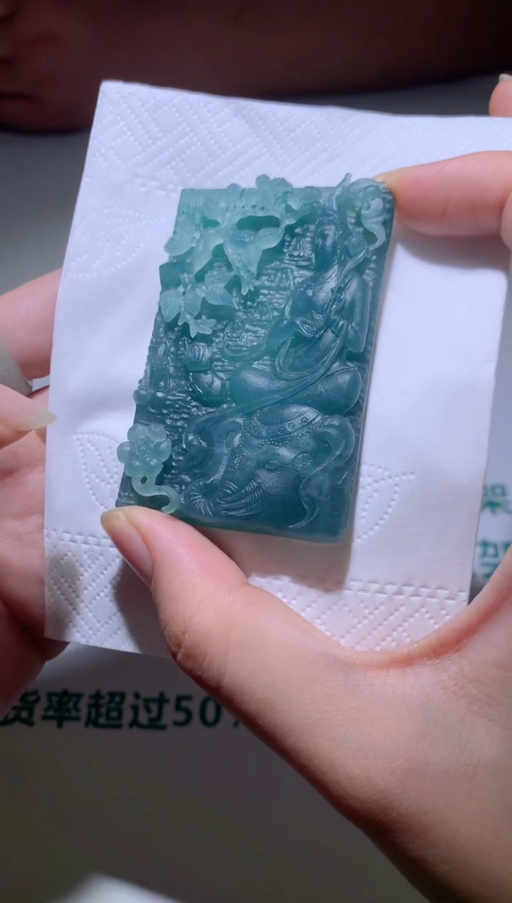 【闪购商品】定制翡翠未镶嵌毛货-不退不换
