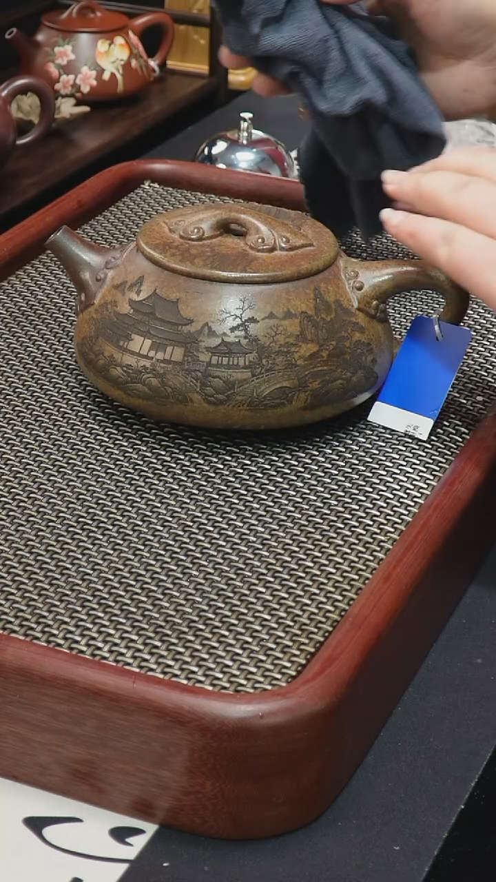 紫砂公道杯宜兴手工原矿紫砂