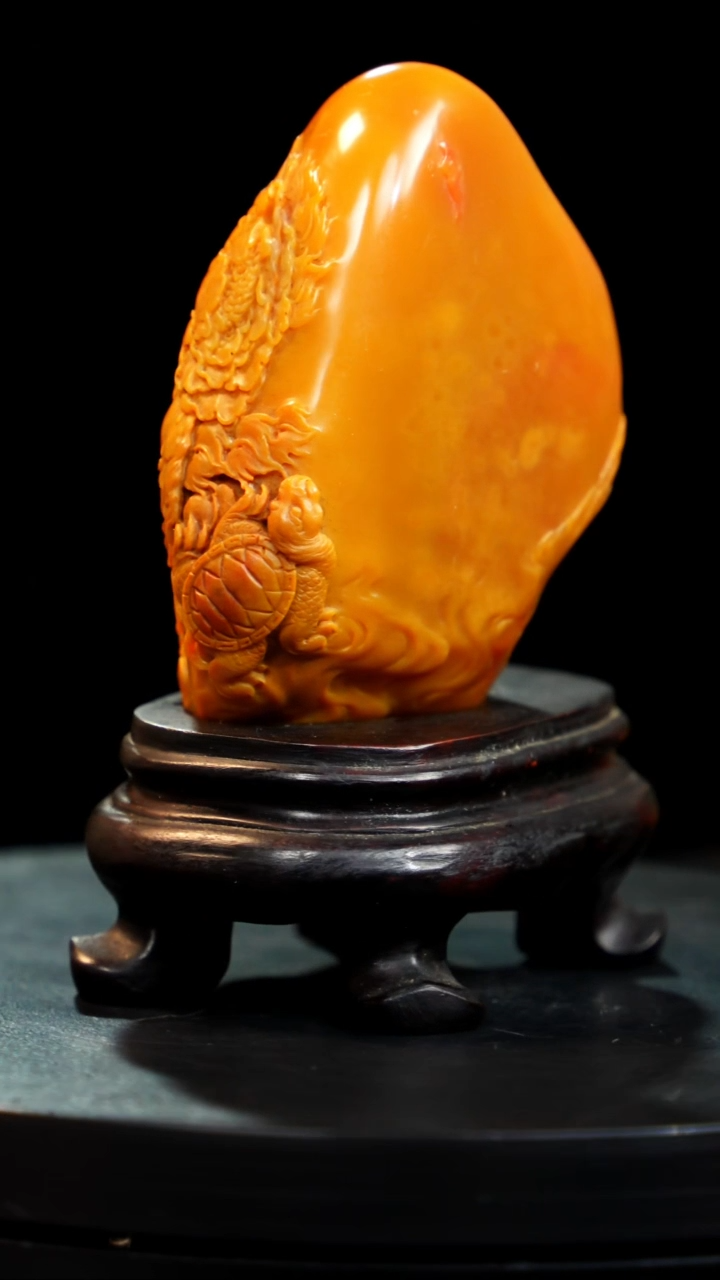 昌化石精品田黄田黄