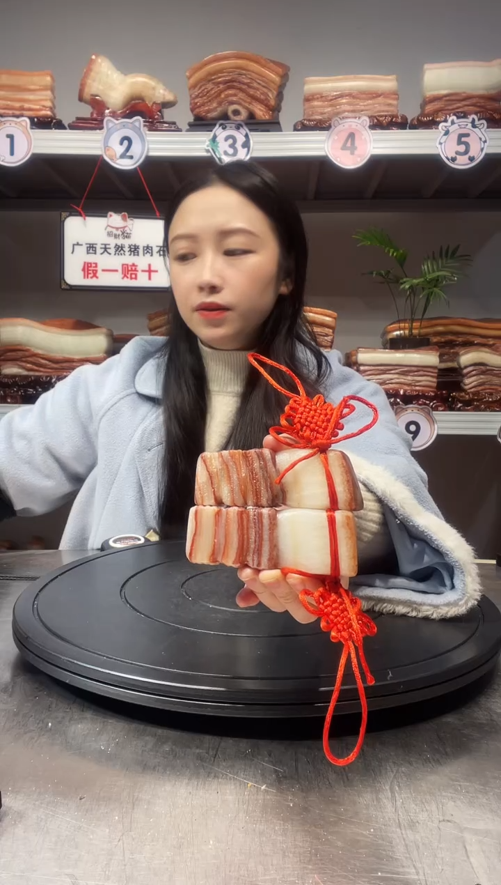 【闪购商品】天然石材柳州猪肉石
