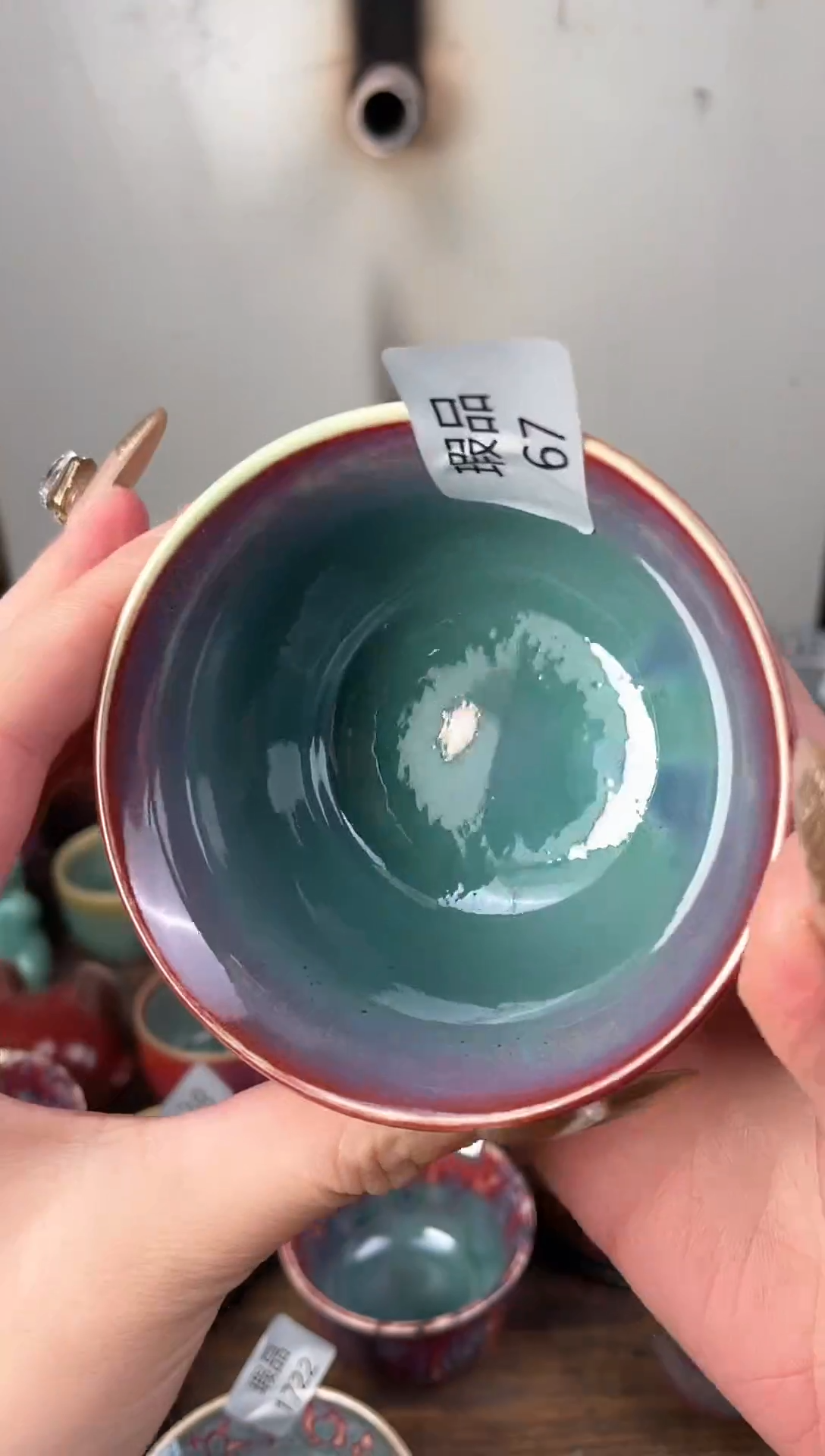 【闪购商品】摆件钧瓷手工茶器窑变