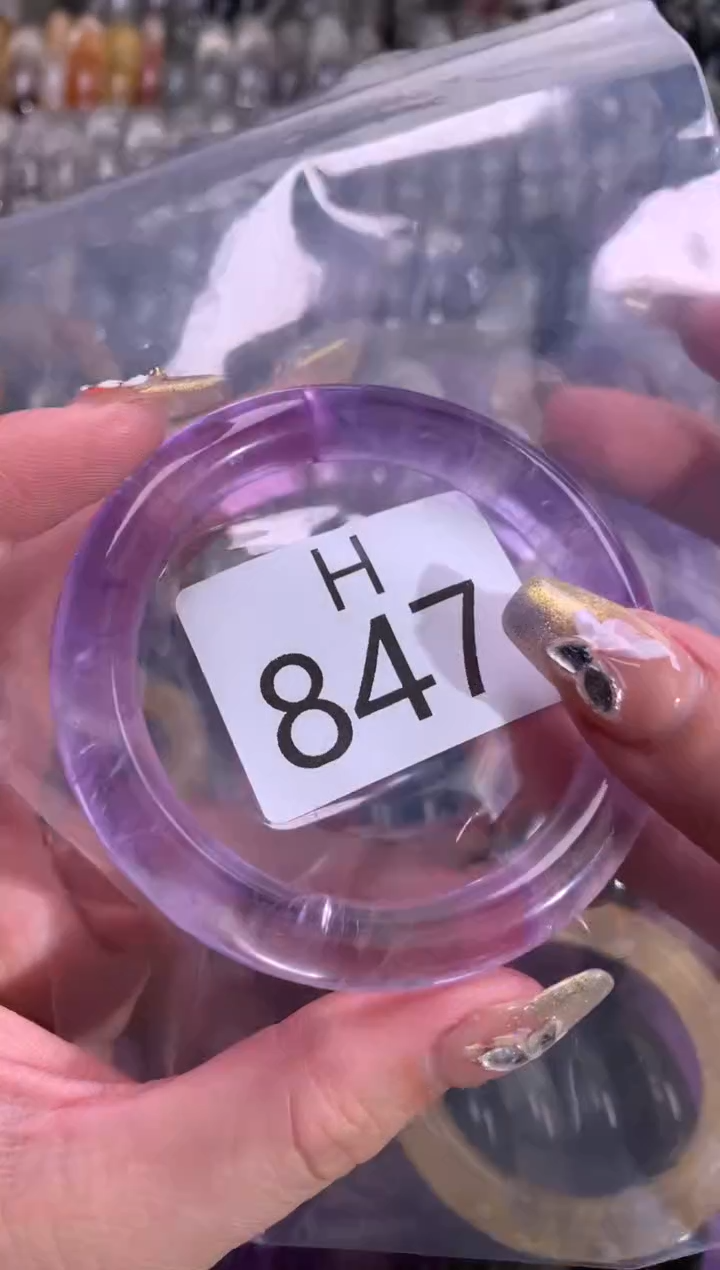 【闪购商品】水晶水晶手镯未镶嵌847-52