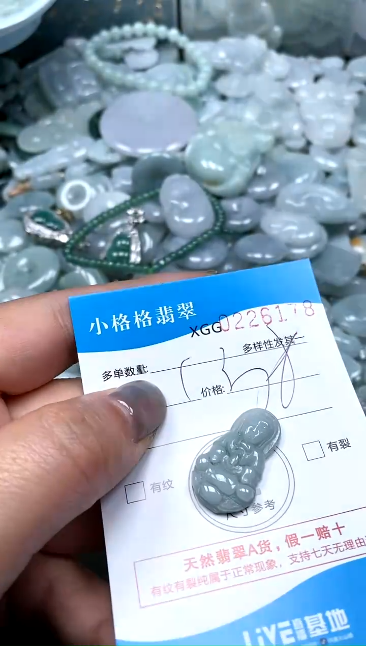 翡翠未镶嵌颈饰闪购商品0226178