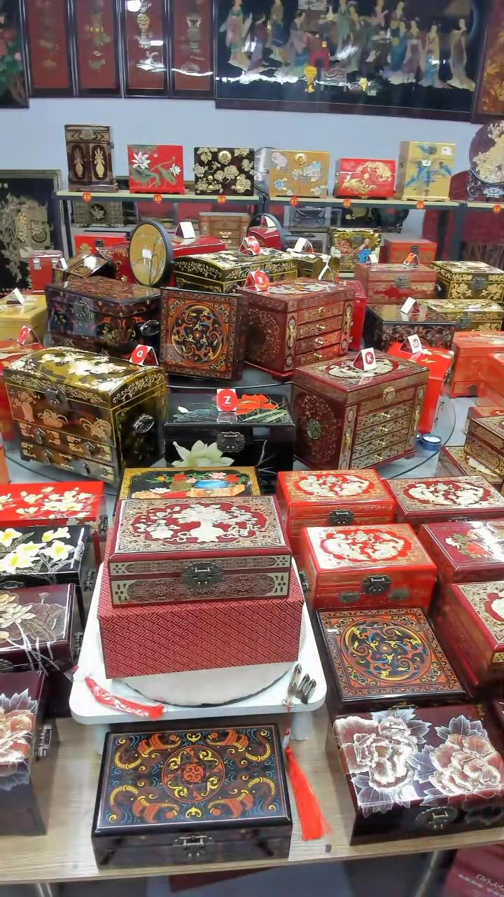 【闪购商品】23酒红双层铜丝贝壳镶嵌平安如意升级款