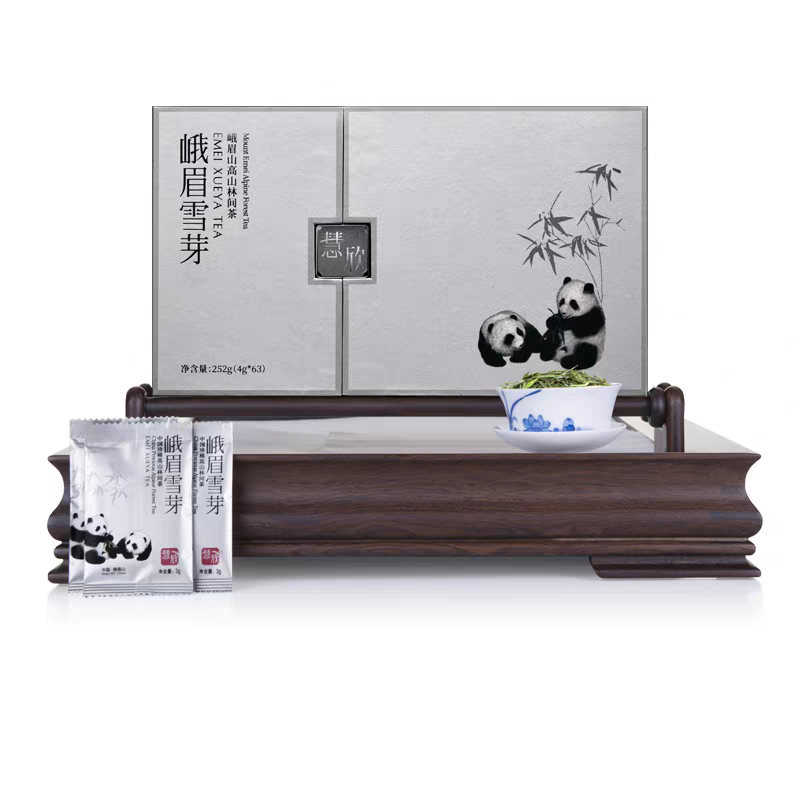 2025新茶峨眉雪芽慧欣252g礼盒装四川峨眉山明前绿茶春茶送领导