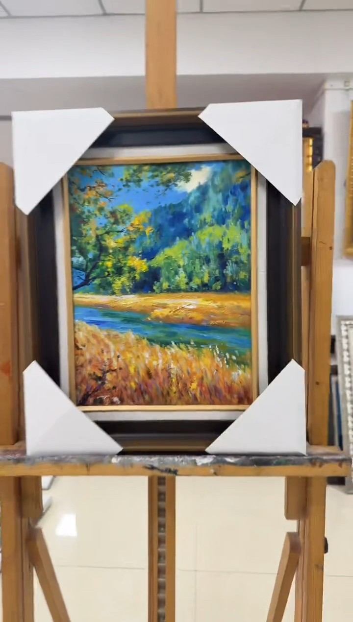 国画炳山艺术--梁朝水老师作品