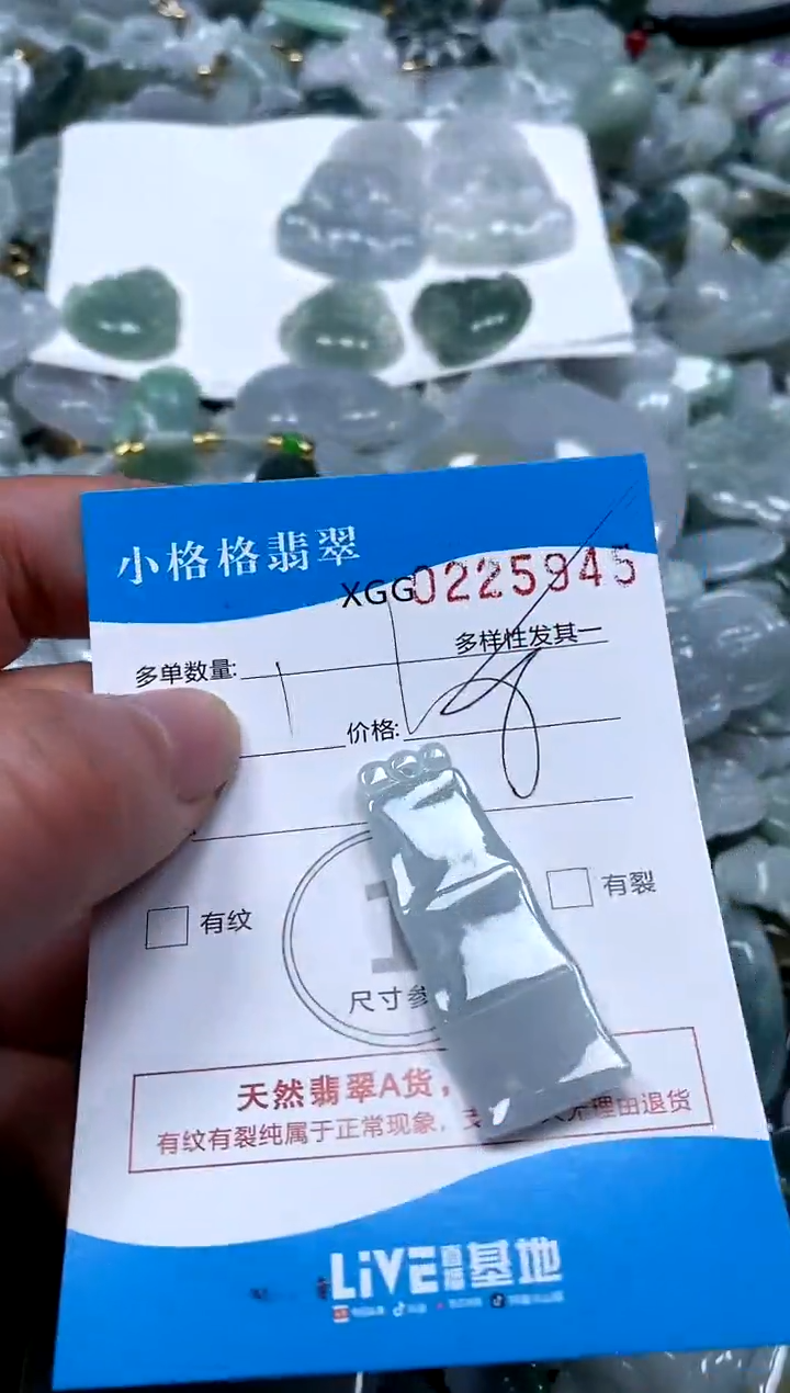 【闪购商品】翡翠颈饰未镶嵌闪购商品0225945