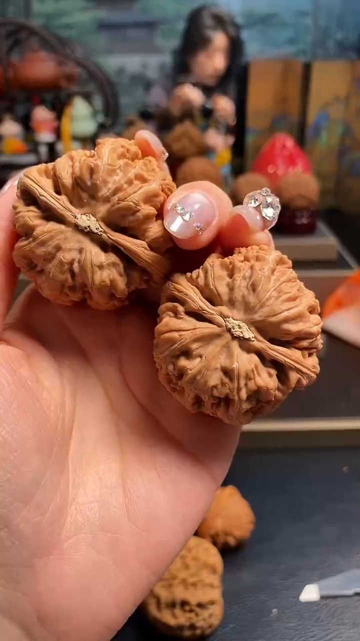 【闪购商品】文玩核桃吊坠D792大粗筋46