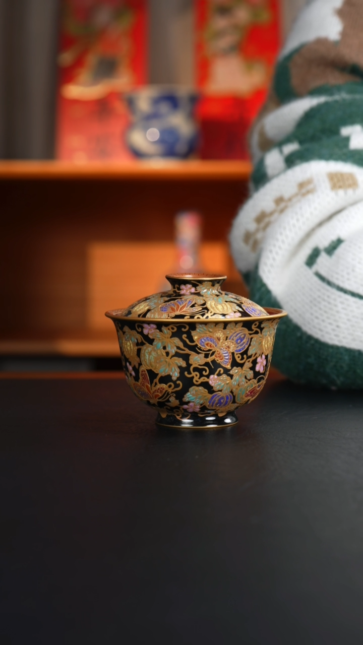 【闪购商品】盖碗景德镇陶瓷艺术茶杯