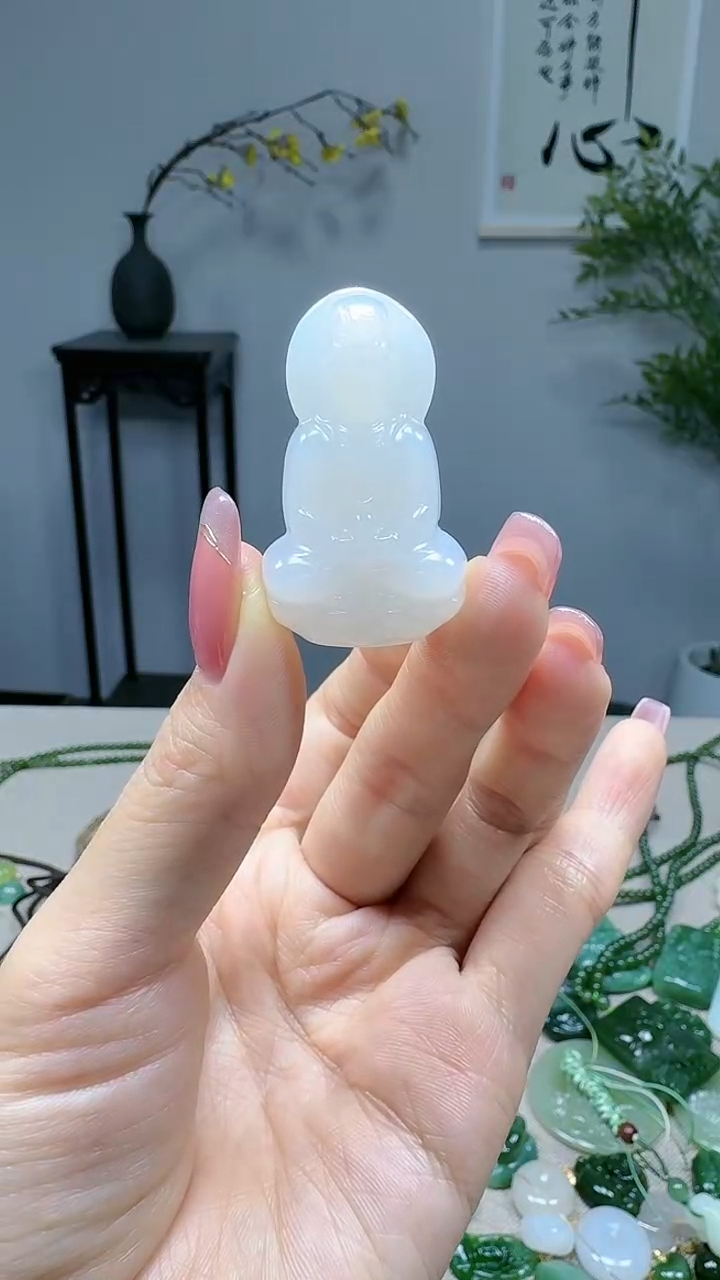 未镶嵌和田玉挂件笑**生1