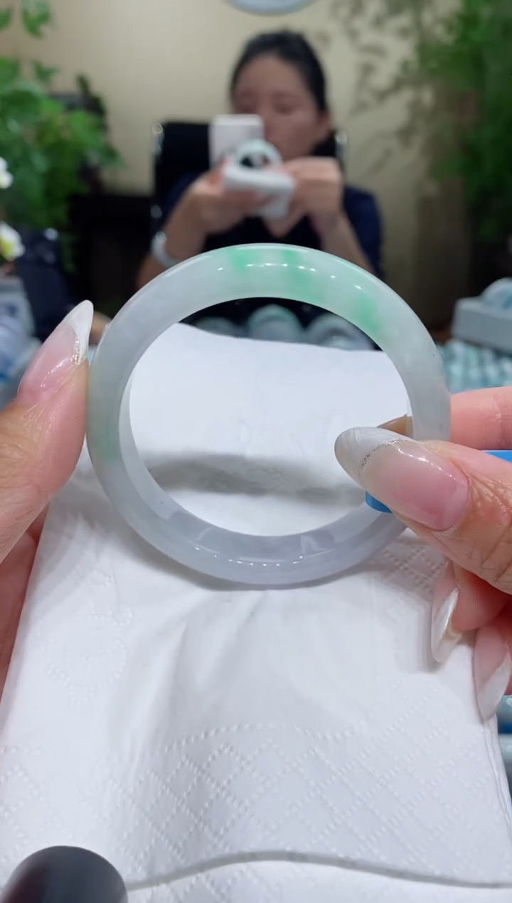 未镶嵌手镯翡翠圈口53.1