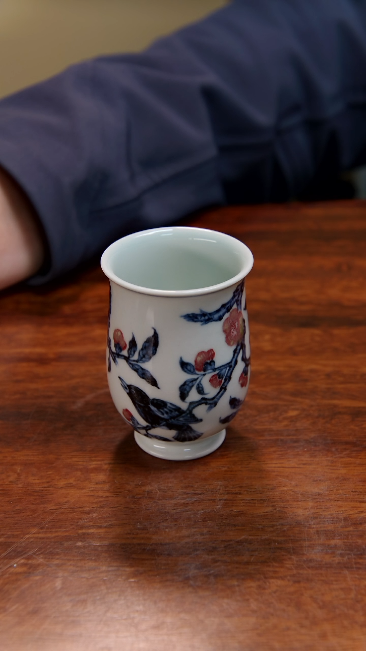 杯子瓷景德镇纯手工瓷器