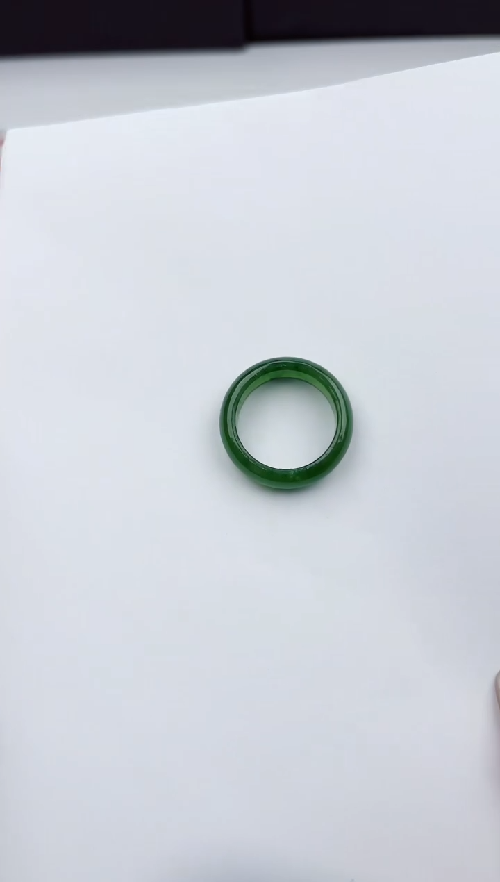 【闪购商品】和田玉戒圈未镶嵌0111微色差T