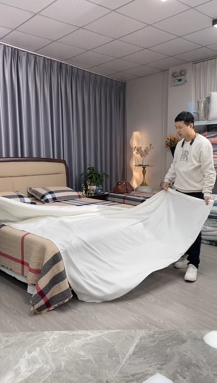 棉150cm*210cm 纯白被套（微瑕）