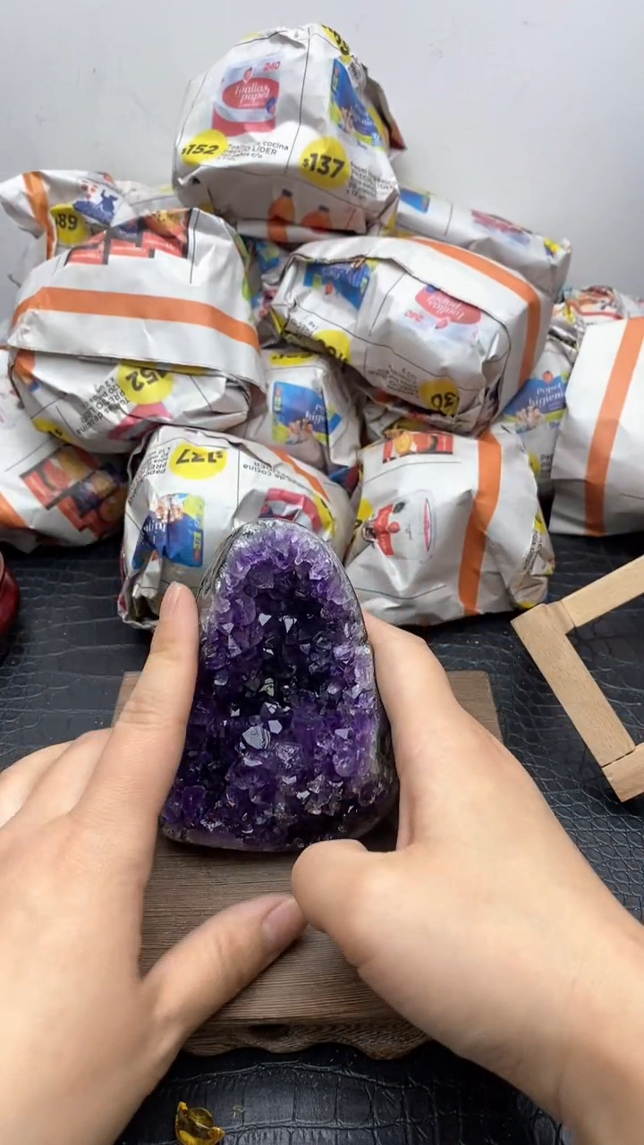 【闪购商品】紫晶1未镶嵌997号摆件