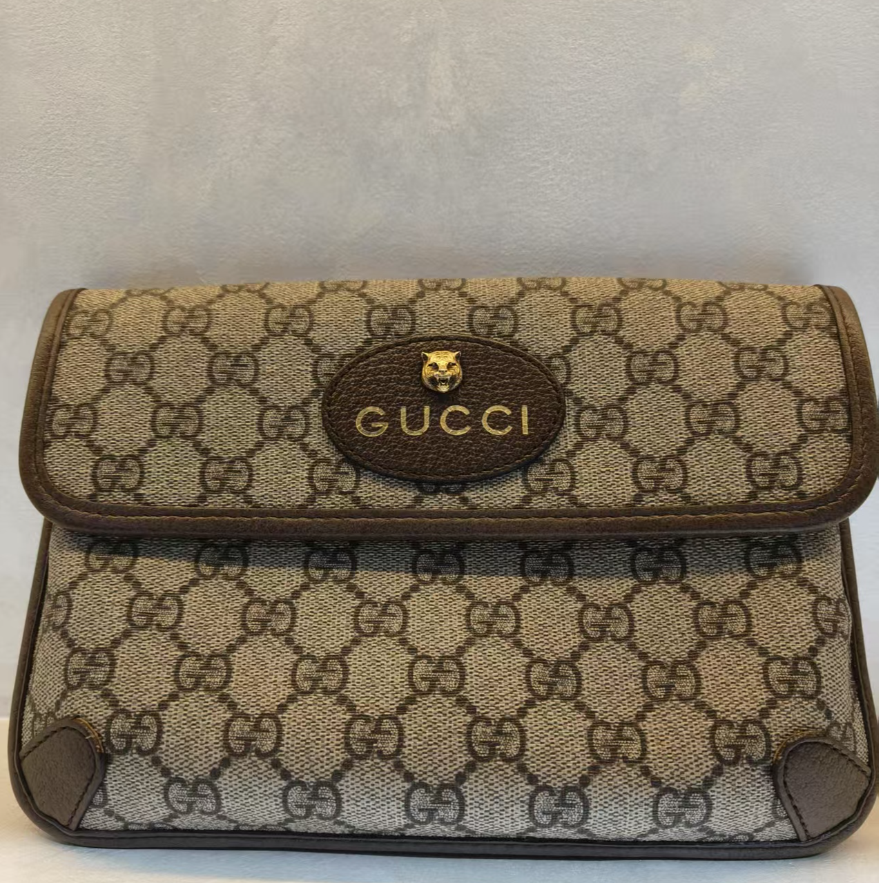 95新 GUCCI/古驰 Gucci 虎头腰包