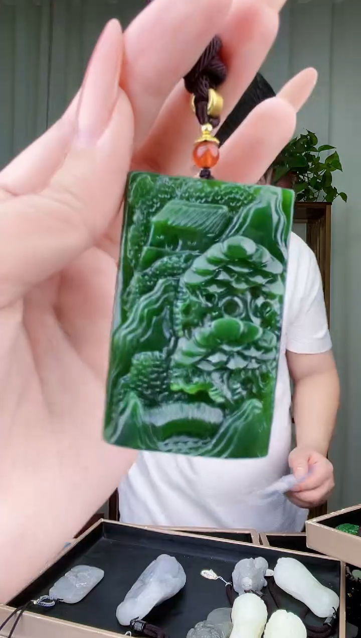 未镶嵌和田玉挂件拍一发一，多样性发货！