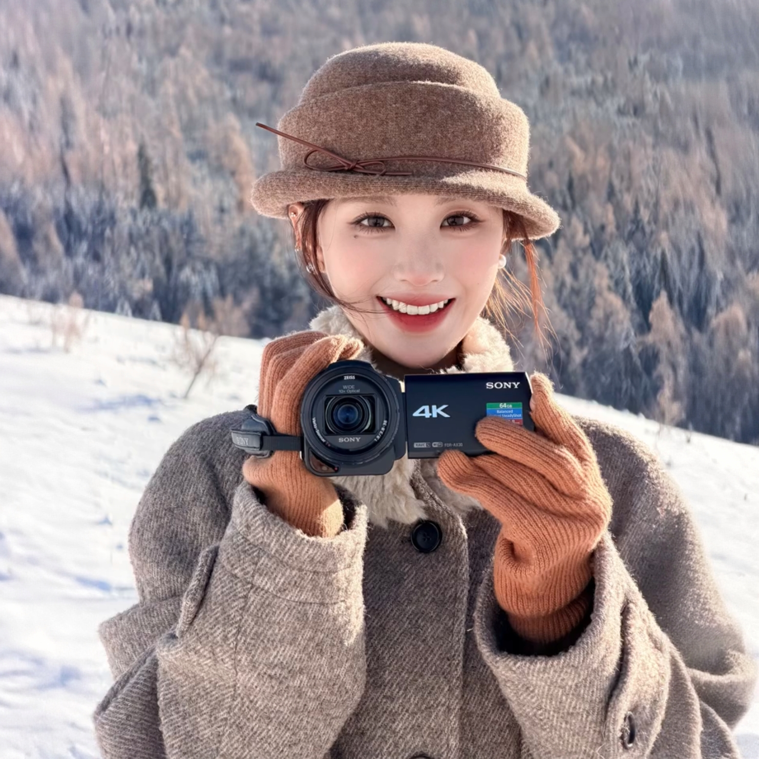 留洋千金！复古法式贵气100%羊毛帽子女秋冬蝴蝶结渔夫帽礼帽盆帽