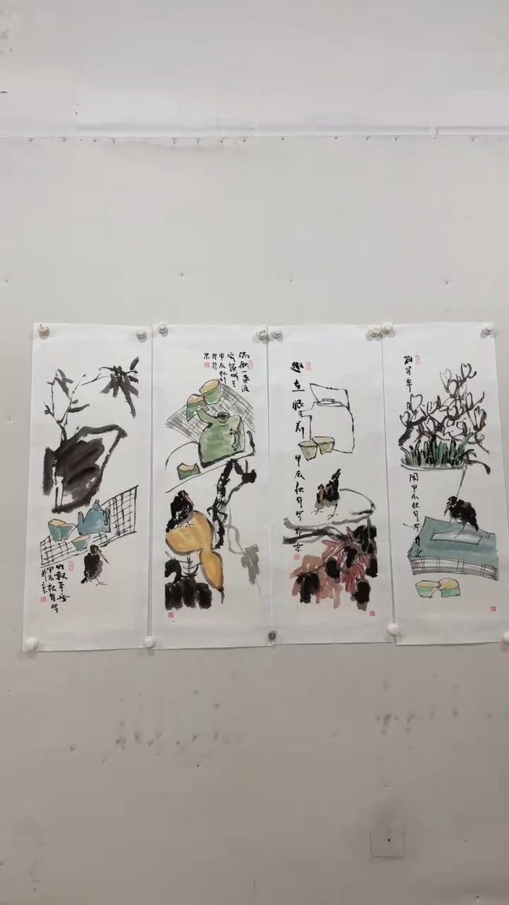 【闪购商品】国画沈松手绘国画