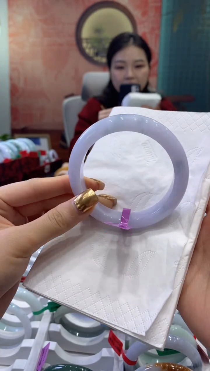 【闪购商品】翡翠手镯未镶嵌多人03862