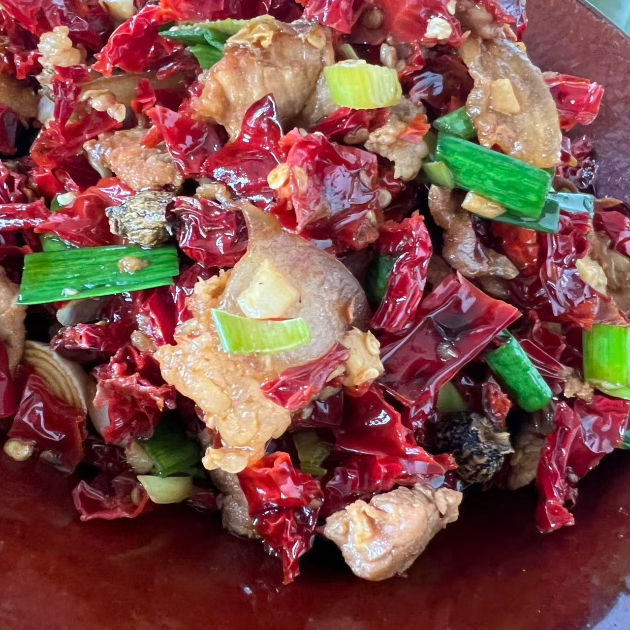 顺丰包邮桂东高山鸡肠红特香中辣农家辣椒适合多种菜肴