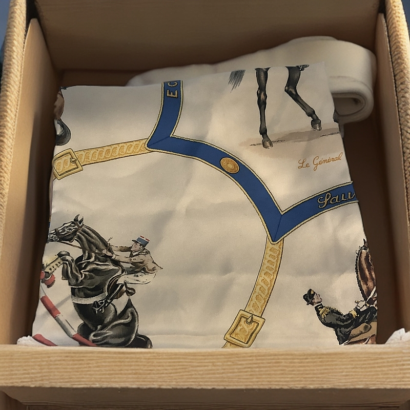 95新 Hermes/爱马仕 丝巾 围巾 27751