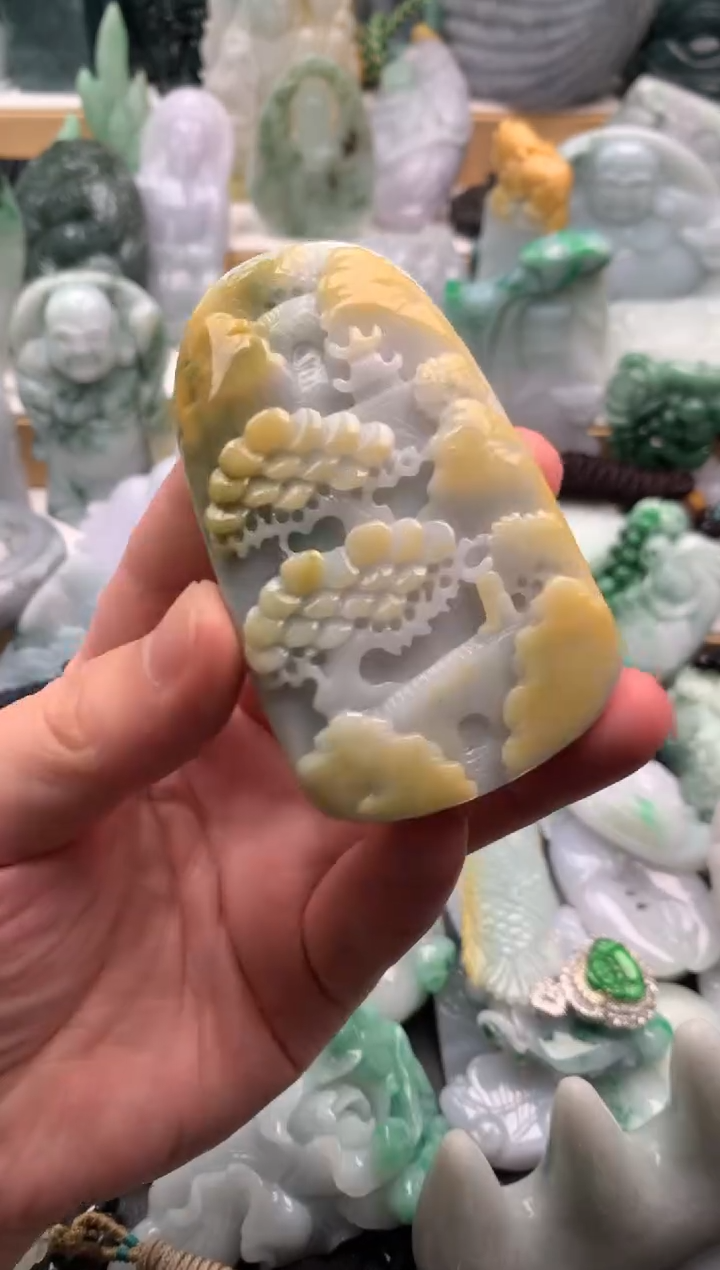 吊坠(不含链)未镶嵌翡翠1