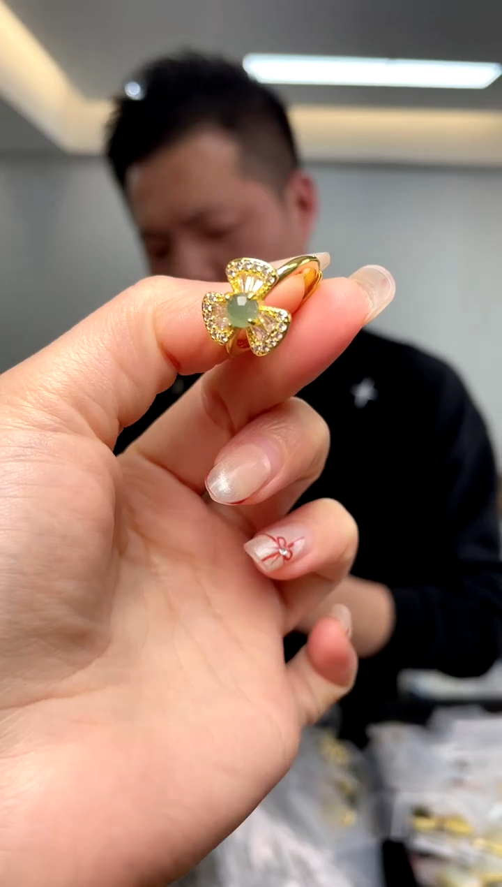 【闪购商品】翡翠戒指未镶嵌（多样性单个发货）