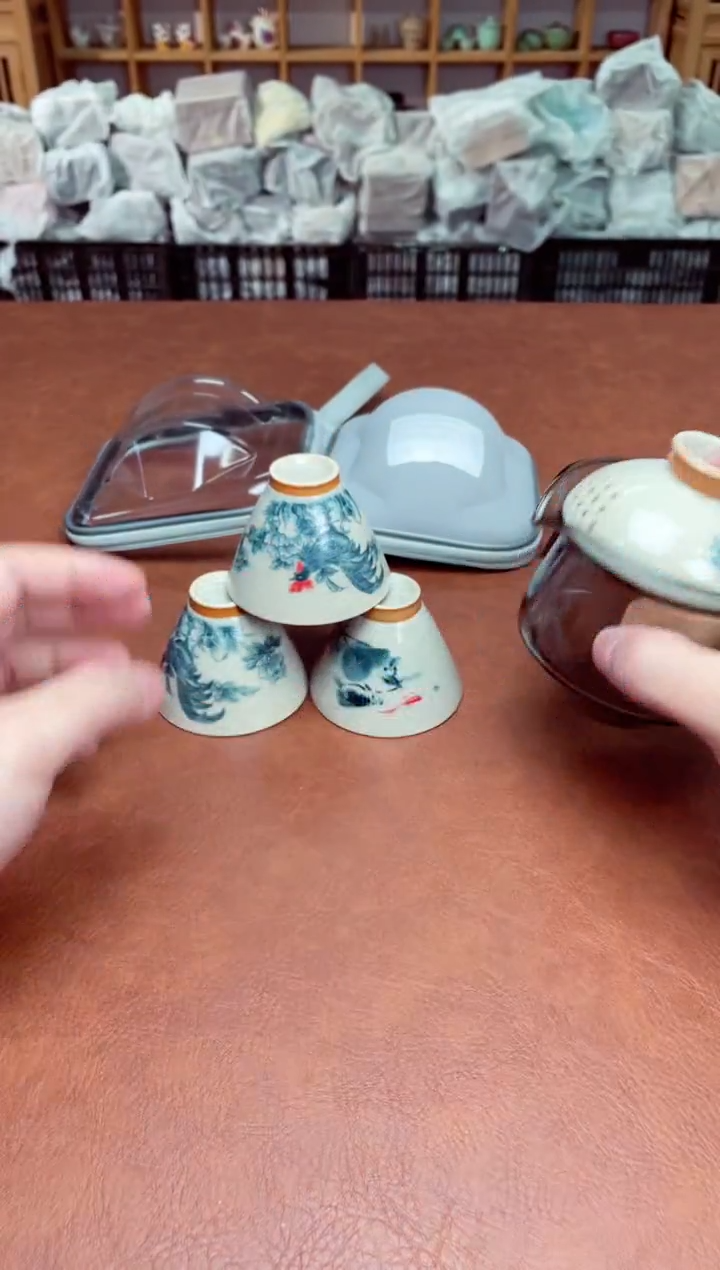 【闪购商品】摆件高端瓷器易仟杯茶器