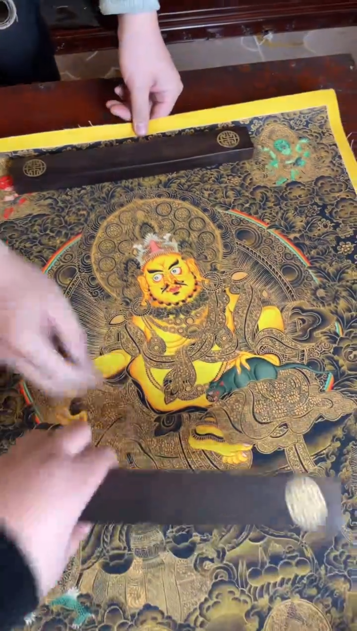 卷轴画手绘唐卡171