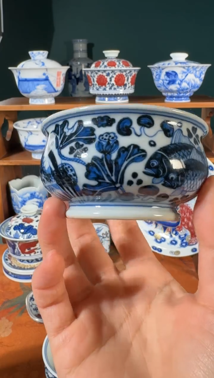 【闪购商品】杯刘建锋鱼藻矮炉式
