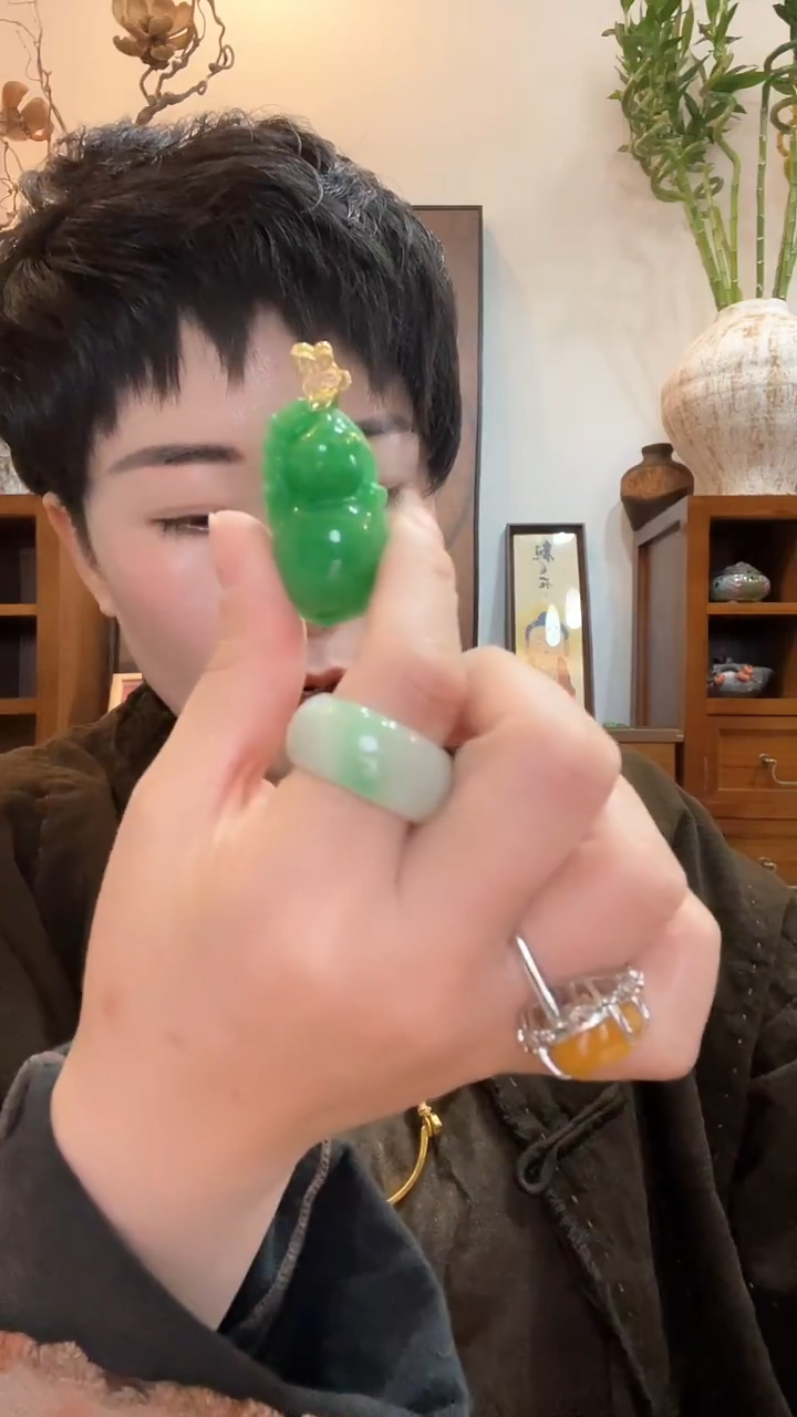 吊坠(赠链)未镶嵌翡翠806