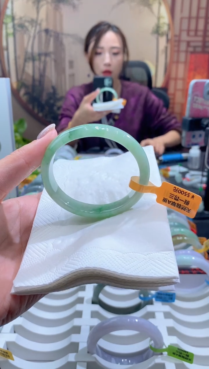 未镶嵌手镯翡翠00070602