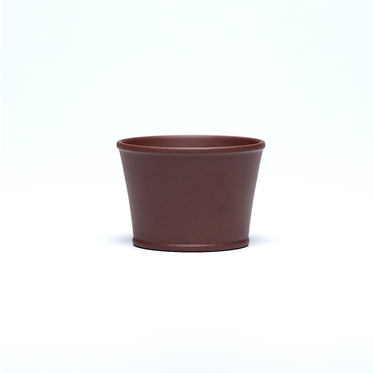 宜兴紫砂原矿无添加底槽清马蹄杯子手工茶杯130cc左右