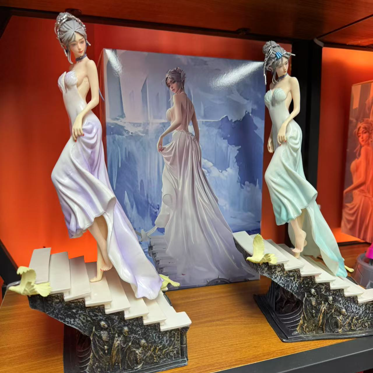 鬼刀回眸冰公主海琴烟高动漫手办模型雕像摆件