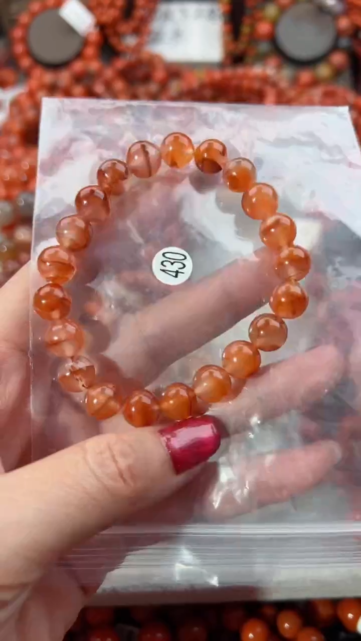 【闪购商品】南红玛瑙手串未镶嵌9+