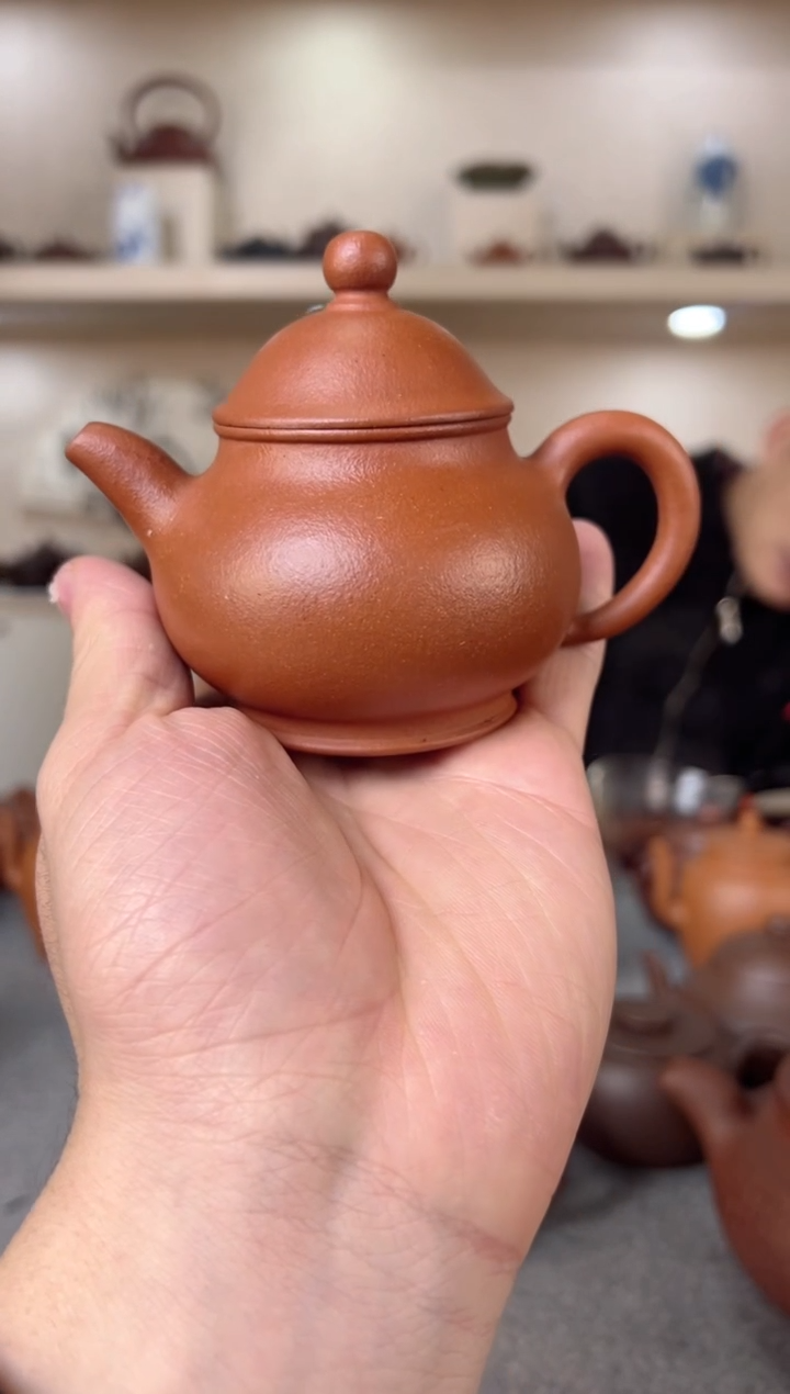【闪购商品】紫砂茶壶小潘壶 降坡泥 半手工