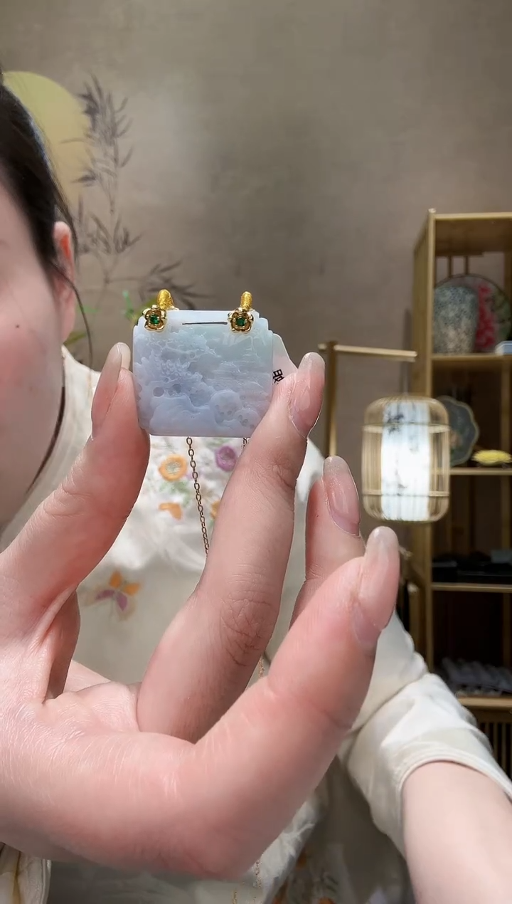 【闪购商品】翡翠颈饰未镶嵌吊坠