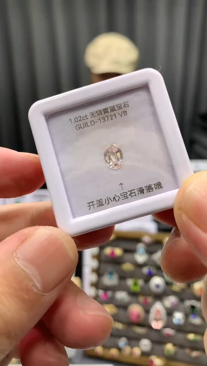 【闪购商品】蓝宝石裸石未镶嵌一粒1.02ctGUILD-13721