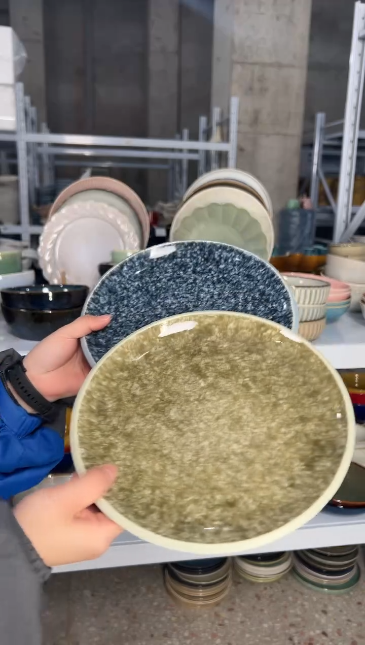 陶瓷外贸尾货瑕疵满20包邮X2 小盘组合