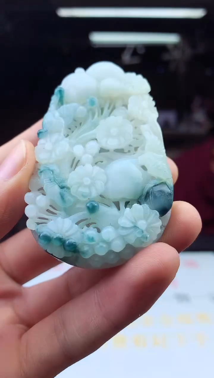 未镶嵌定制翡翠天然A货翡翠拍一发一