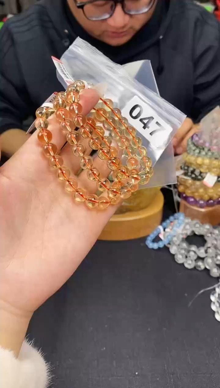 【闪购商品】水晶手串未镶嵌手串047多样性发其一