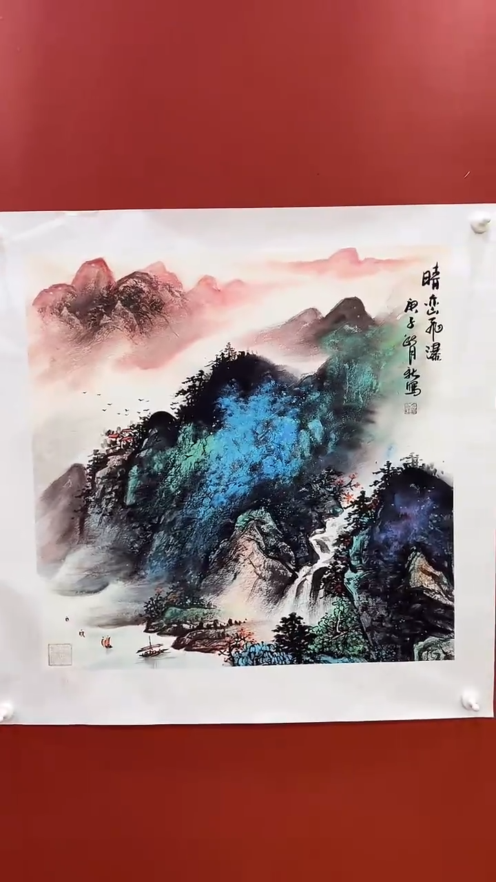 国画王月新国画作品