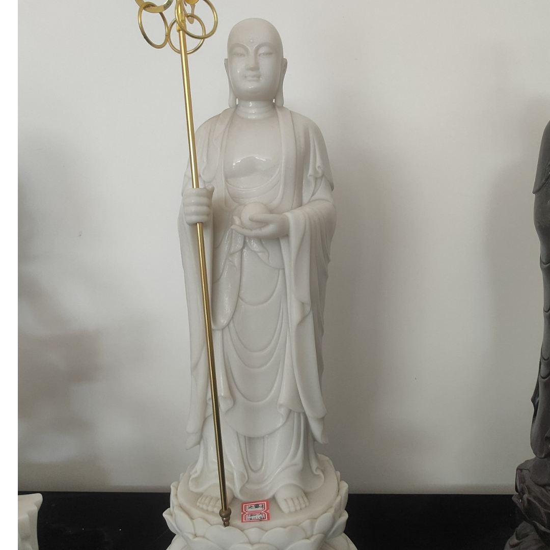 四川汉白玉石材地藏王菩萨