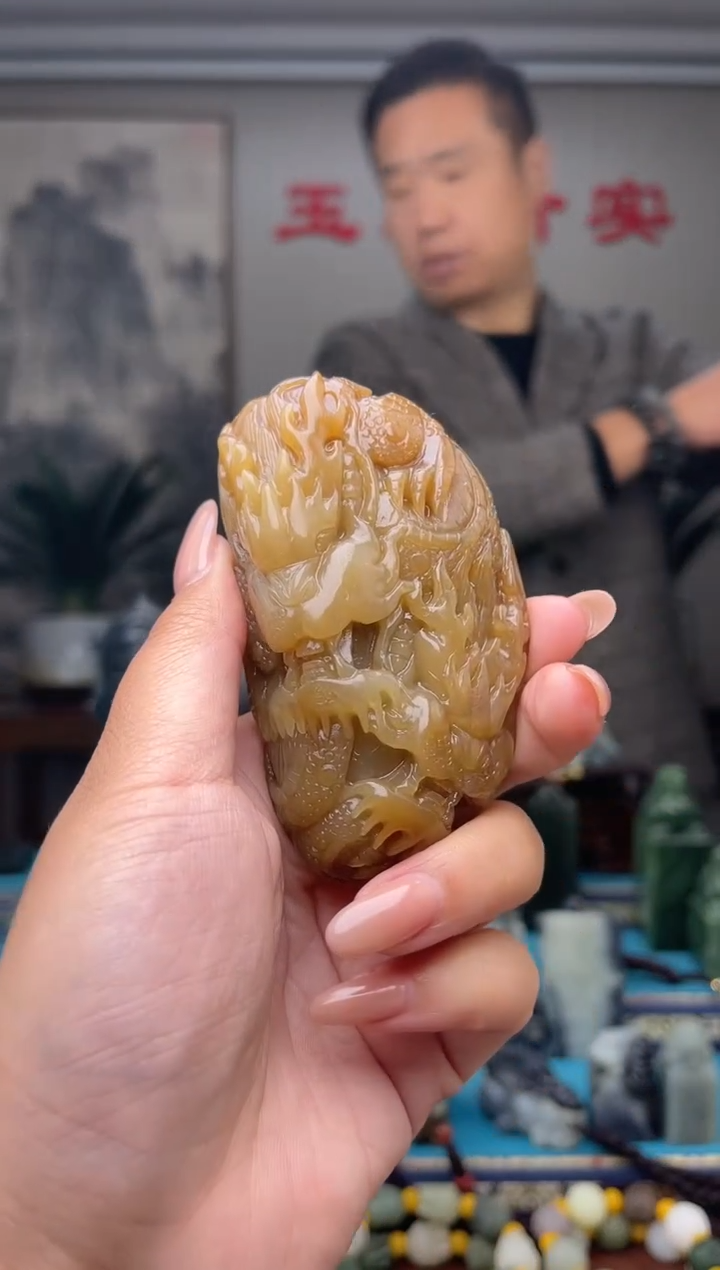 未镶嵌和田玉挂件1