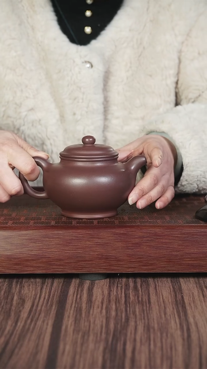 【闪购商品】紫砂茶壶wxj  紫泥 大掇只